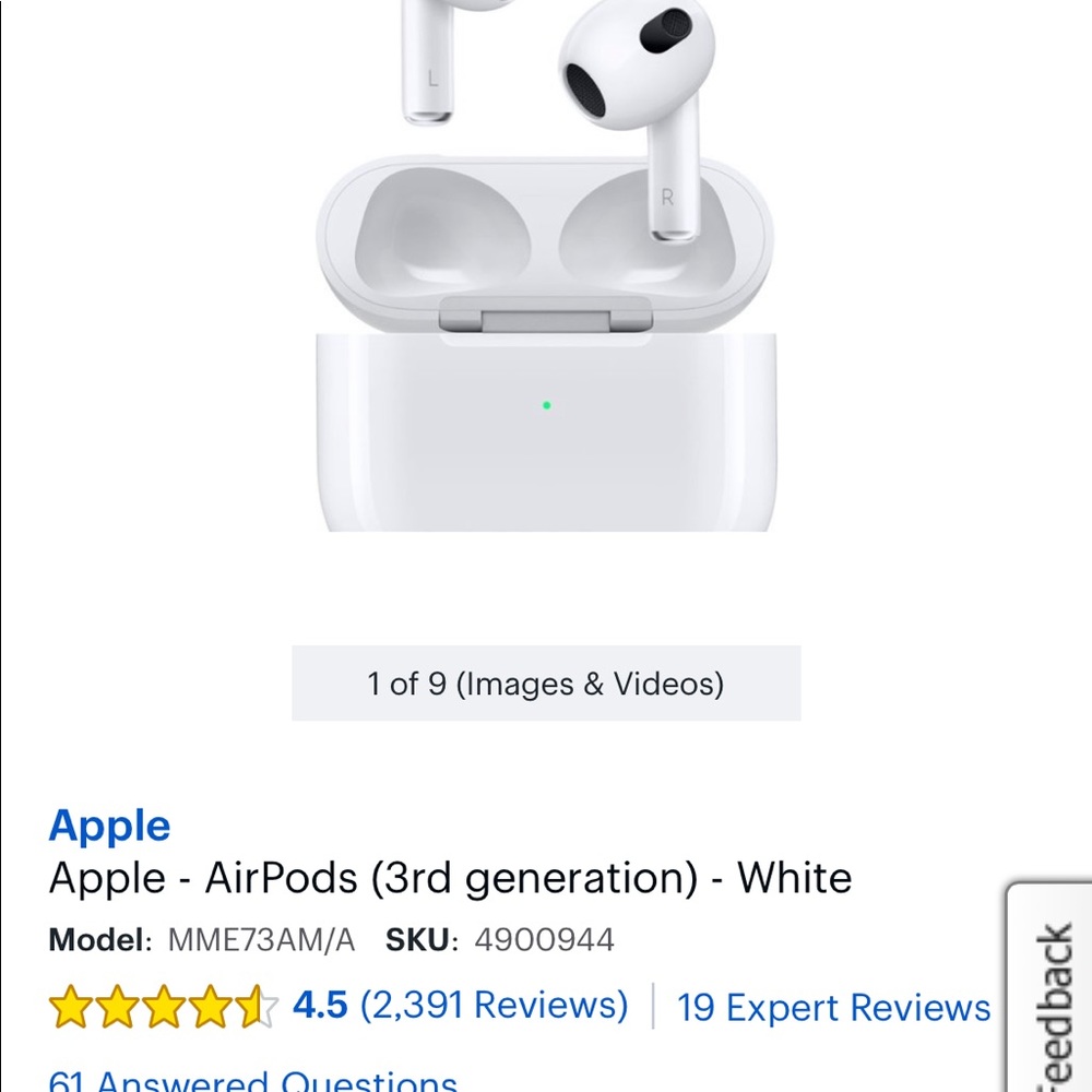 AIRPODS (3rd) Gen. - Picture 4 of 5